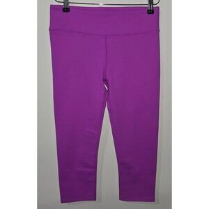 Fabletics Salar Capri Leggings Medium Purple Activewear